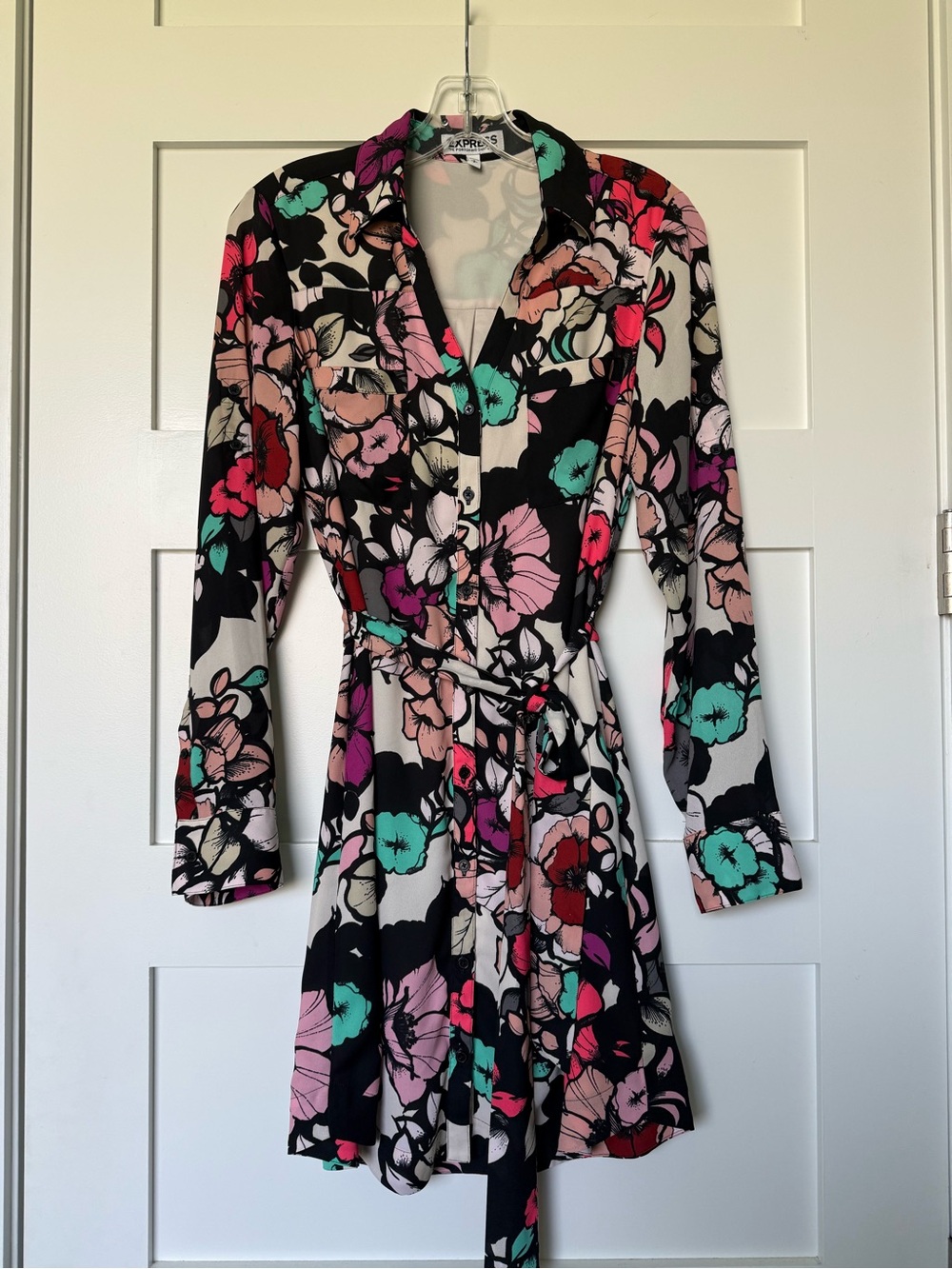 Express Portofino Shirt Dress